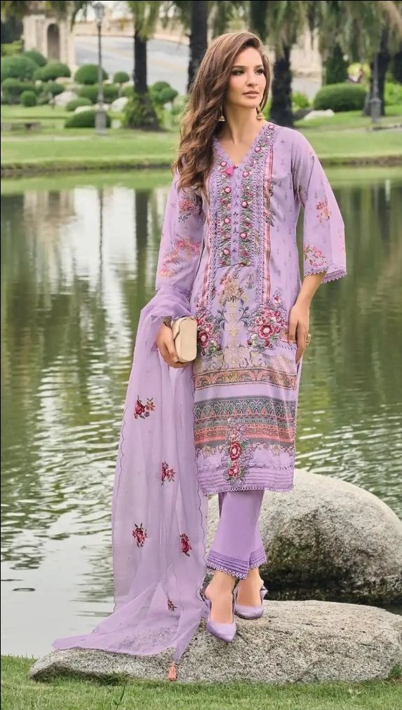 Kainat Stylish Readymade Suit Collection For Effortless Embroidered Lawn Suit  - 31095 / HC001977 view 2