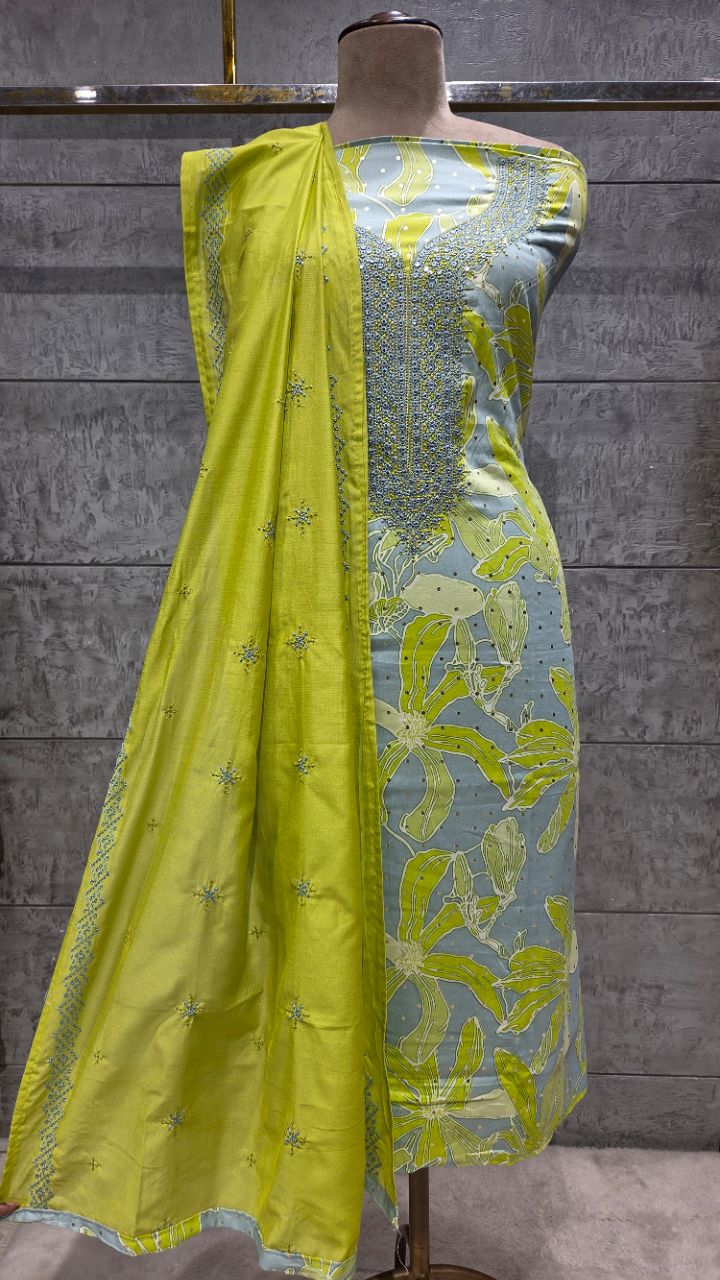 Unstitched Suit Fabric  . view 2