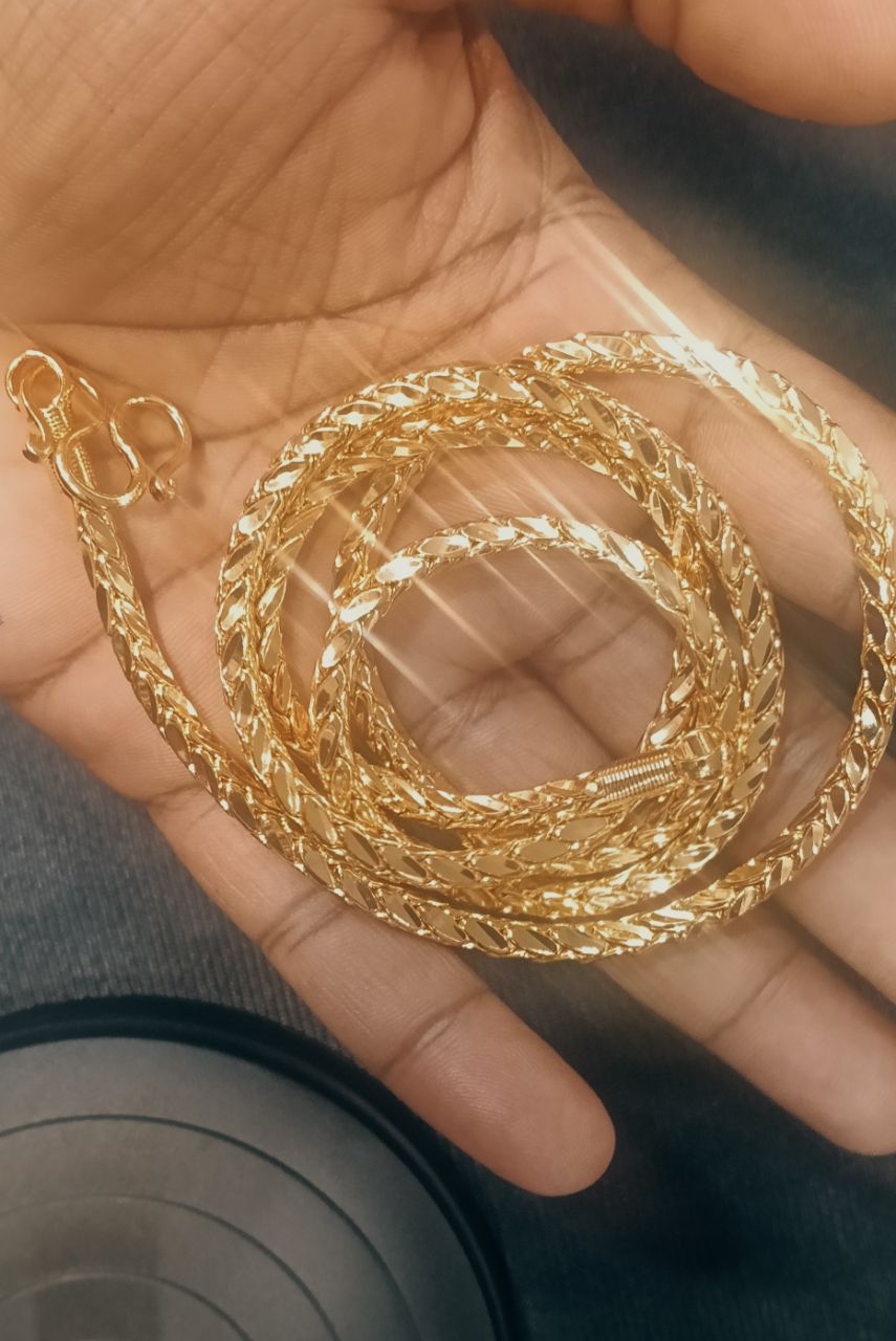 Panchaloha Thali GoldlookChain view 2