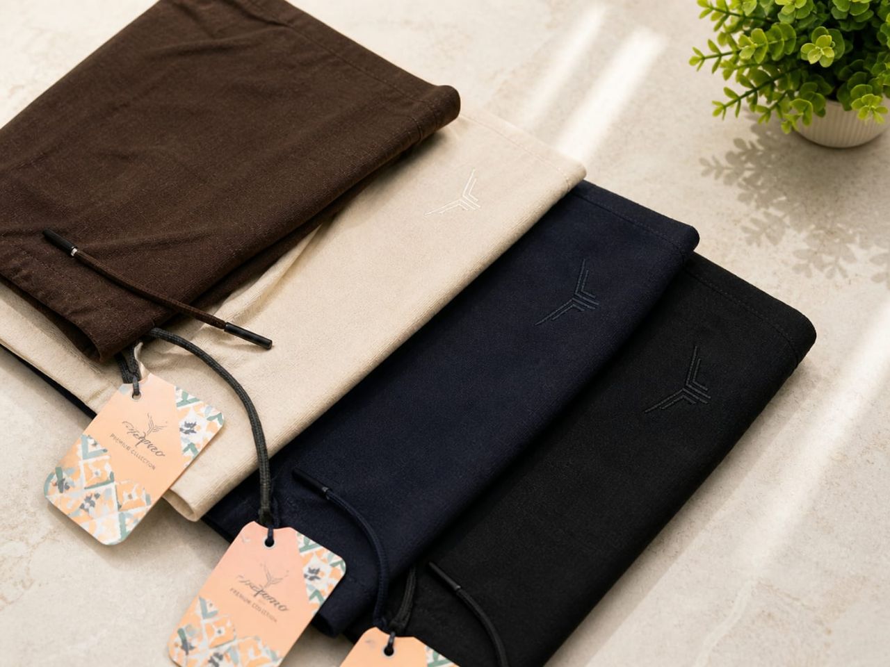 V LINEN C/PKT (7340) view 3