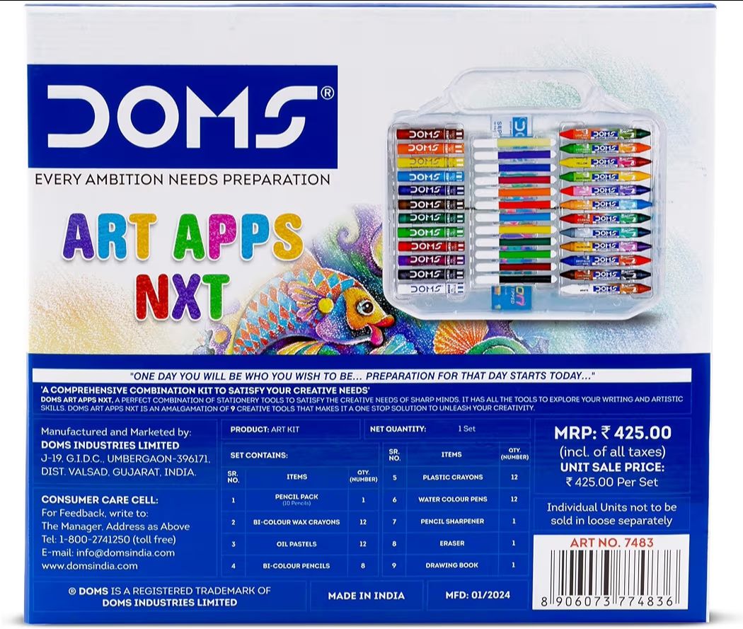 DOMS Art Apps NXT | 8906073774836 view 3