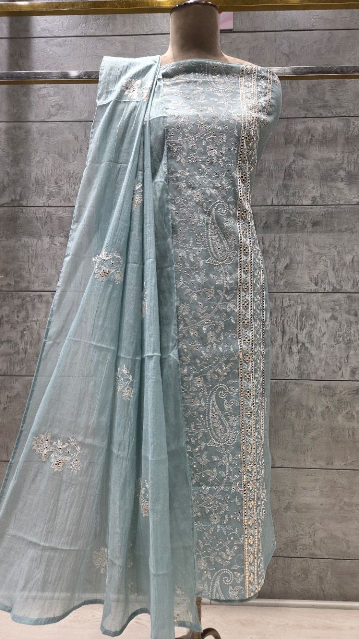 .Unstitched .Suit Fabric view 2