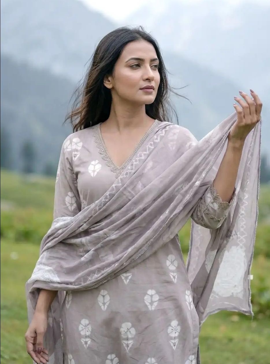 VAMSI DESIGNER PURE COTTON SALWAR SUIT - 368 / HC002345 view 7
