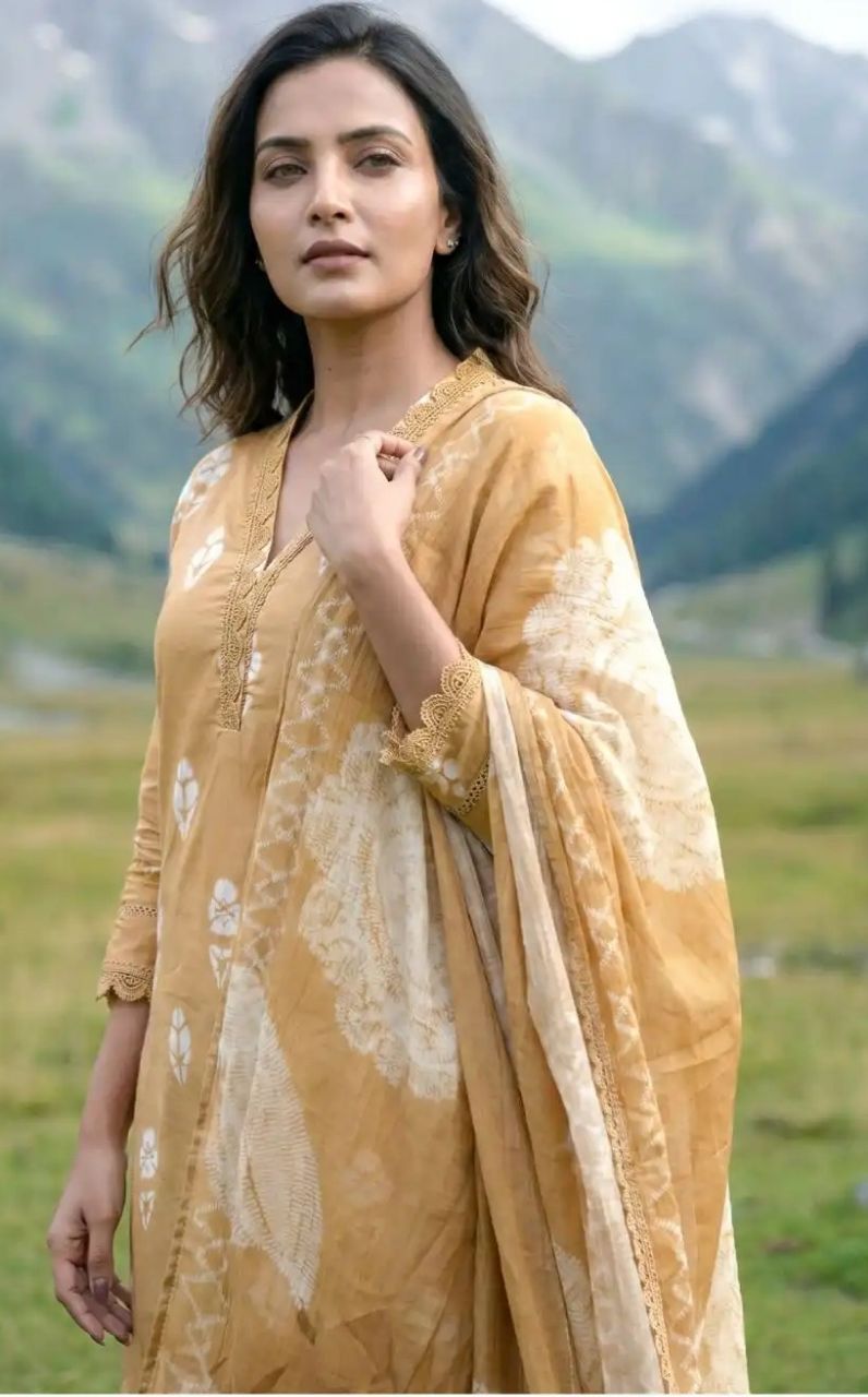 VAMSI DESIGNER PURE COTTON SALWAR UNSTITCHED SUIT - 318 / HC002345 view 6