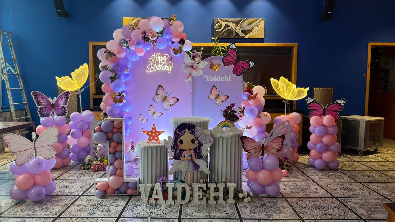 Butterfly Themed Party Decoration Kit