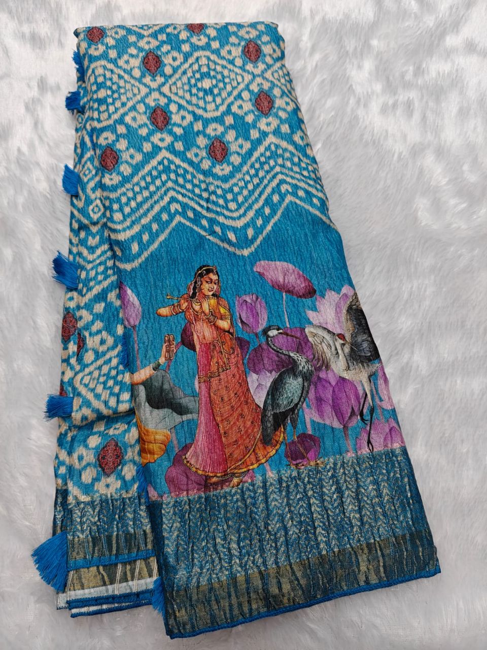 Tusser Silk Sarees view 3