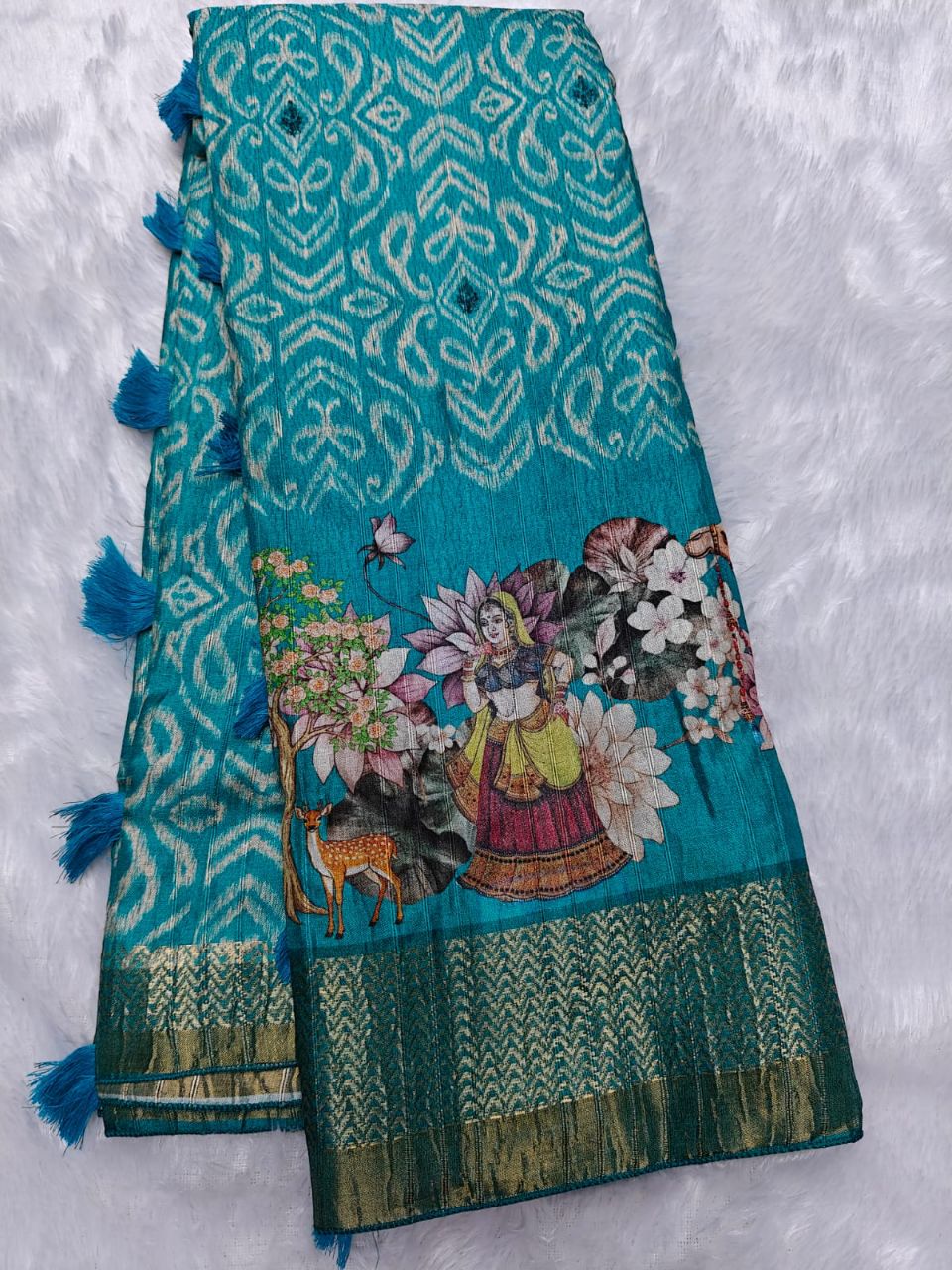 Tusser Silk Sarees view 9