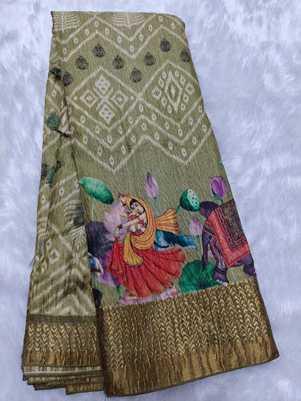 Tusser Silk Sarees view 8