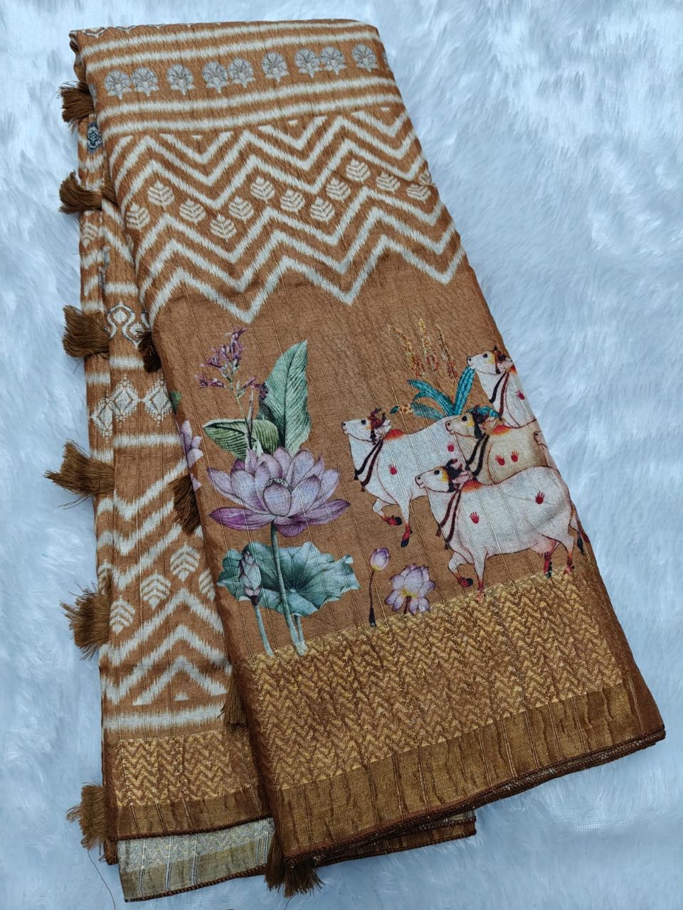 Tusser Silk Sarees view 5