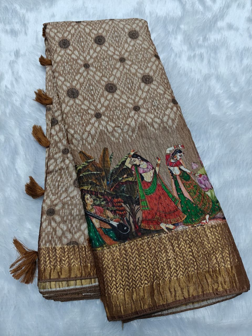 Tusser Silk Sarees view 7