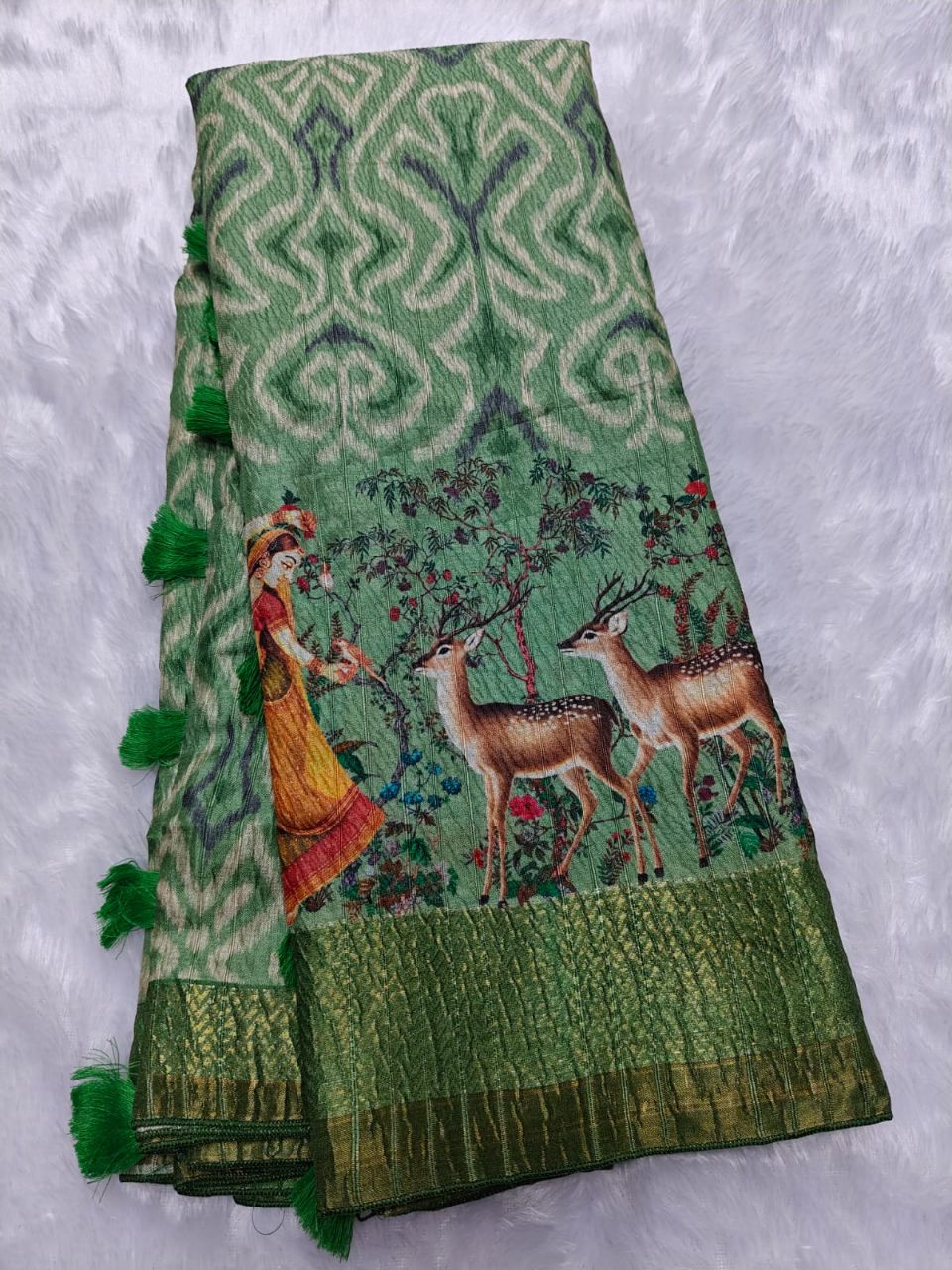 Tusser Silk Sarees view 6