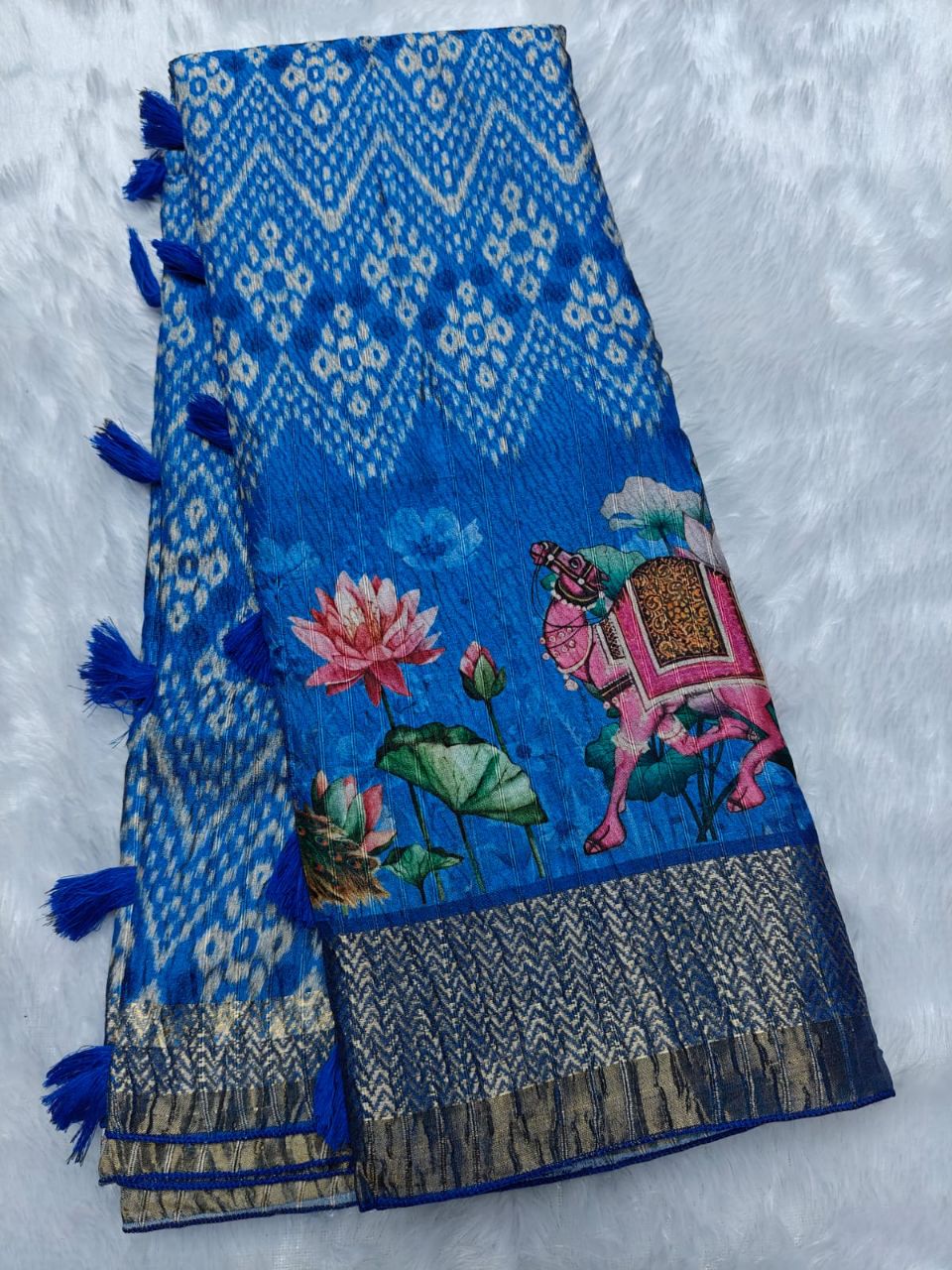 Tusser Silk Sarees view 11