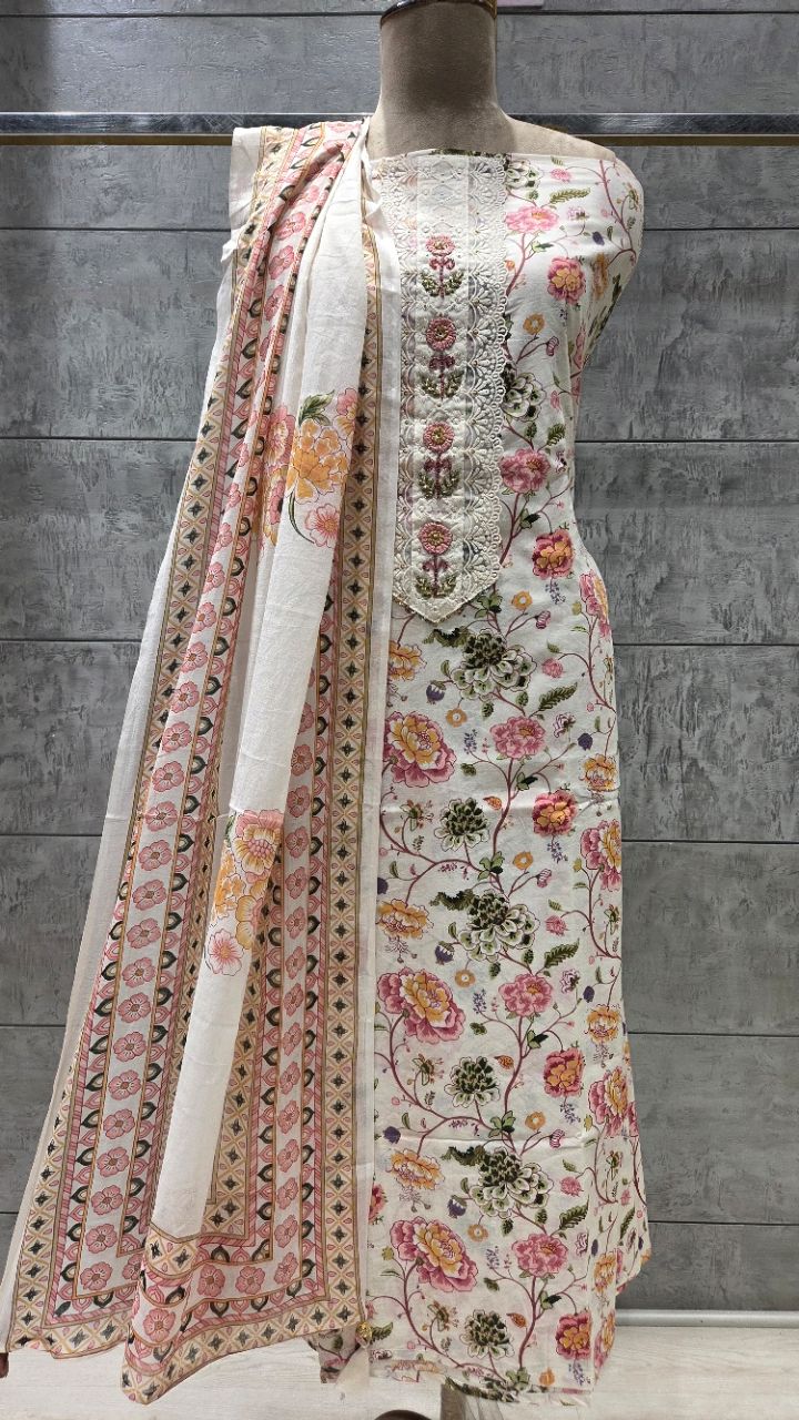 . Unstitched. Suit Fabric view 2