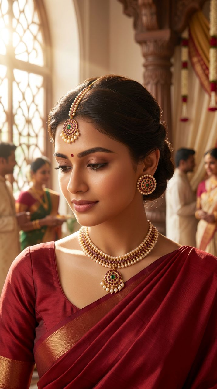 Traditional Gold Necklace. view 2