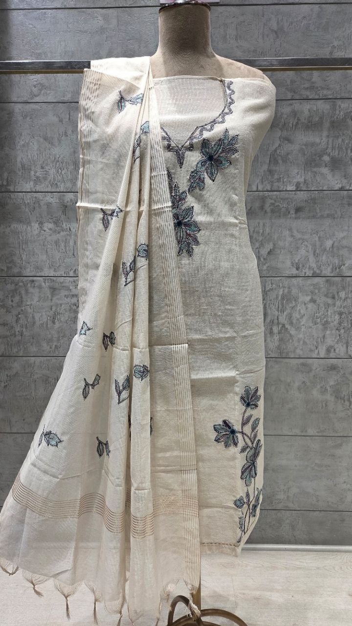 .Unstitched. Suit Fabric view 2