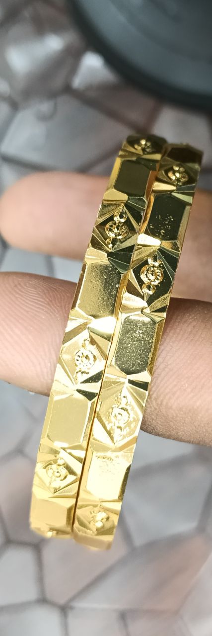 Gold Bangles view 2