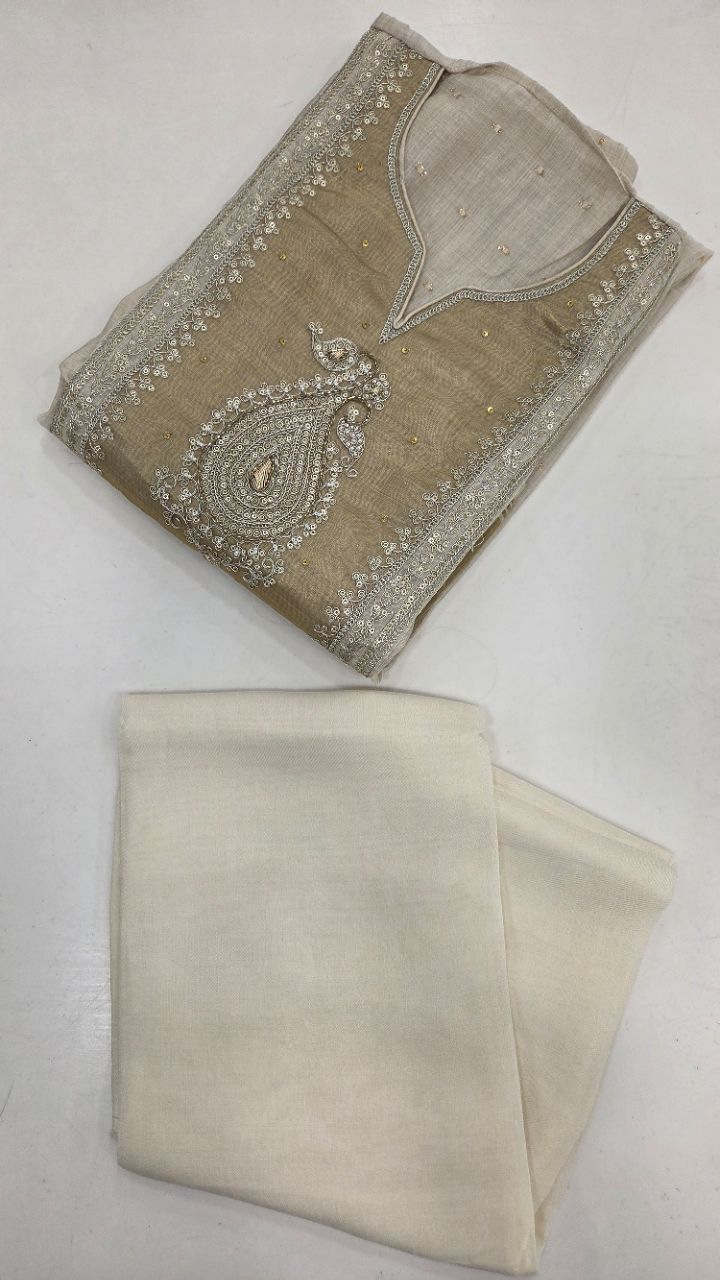 .Unstitched . Suit Fabric view 4