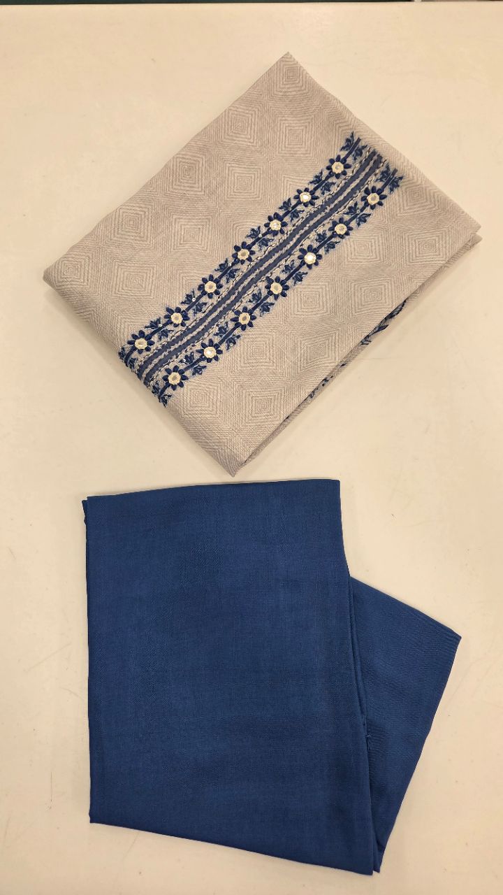 . Unstitched.  Suit Fabric view 4