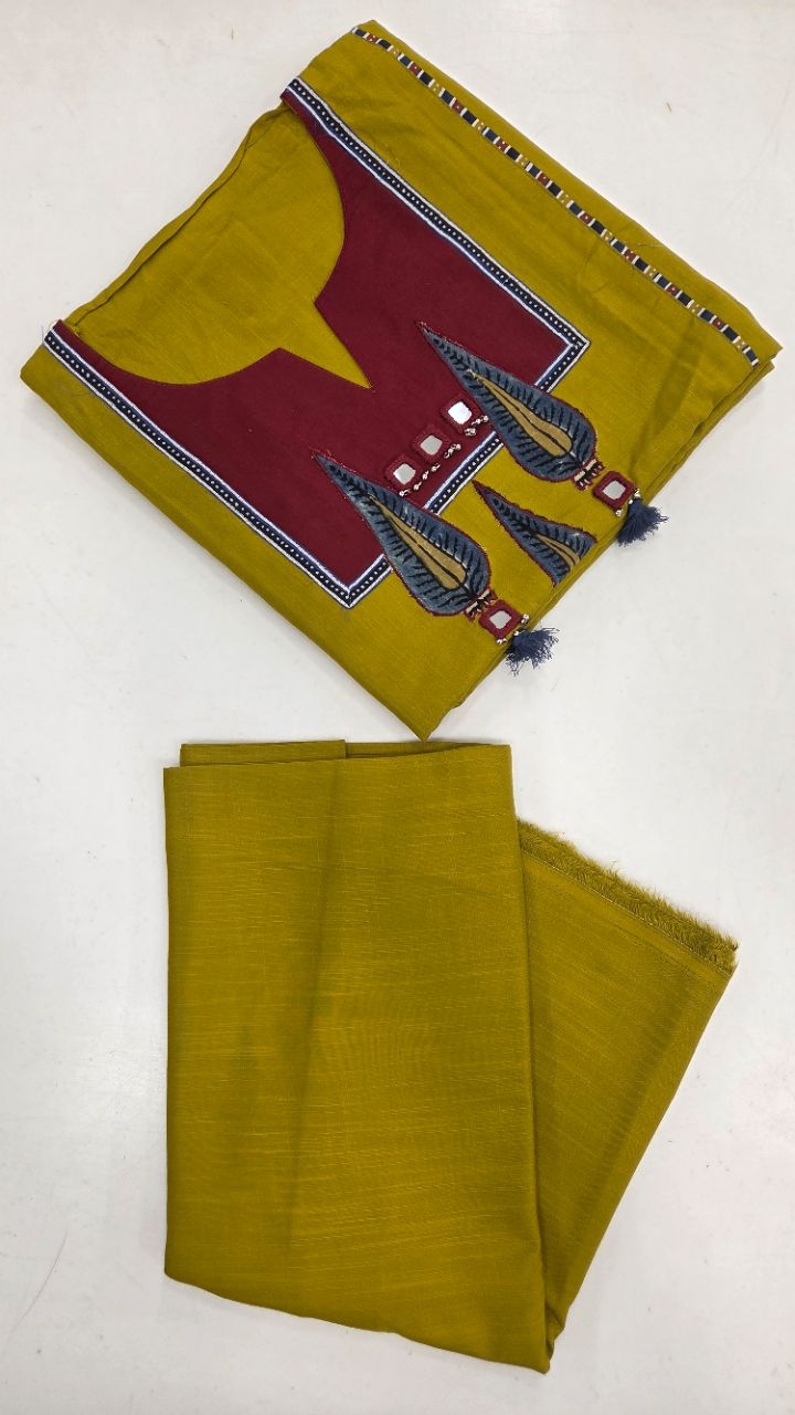 .Unstitched.  Suit Fabric view 4