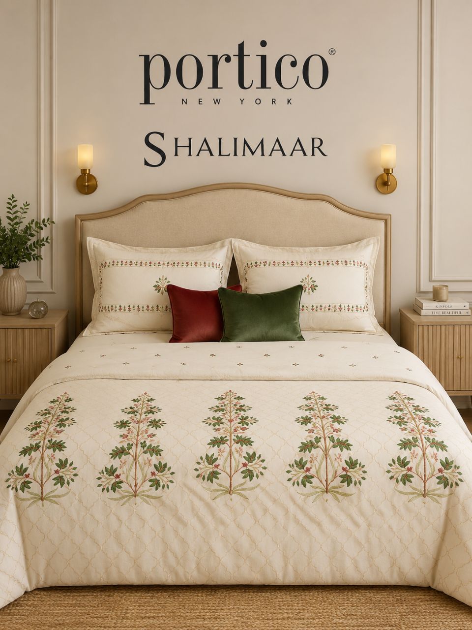 Portico Shalimaar BedSheet Double view 2