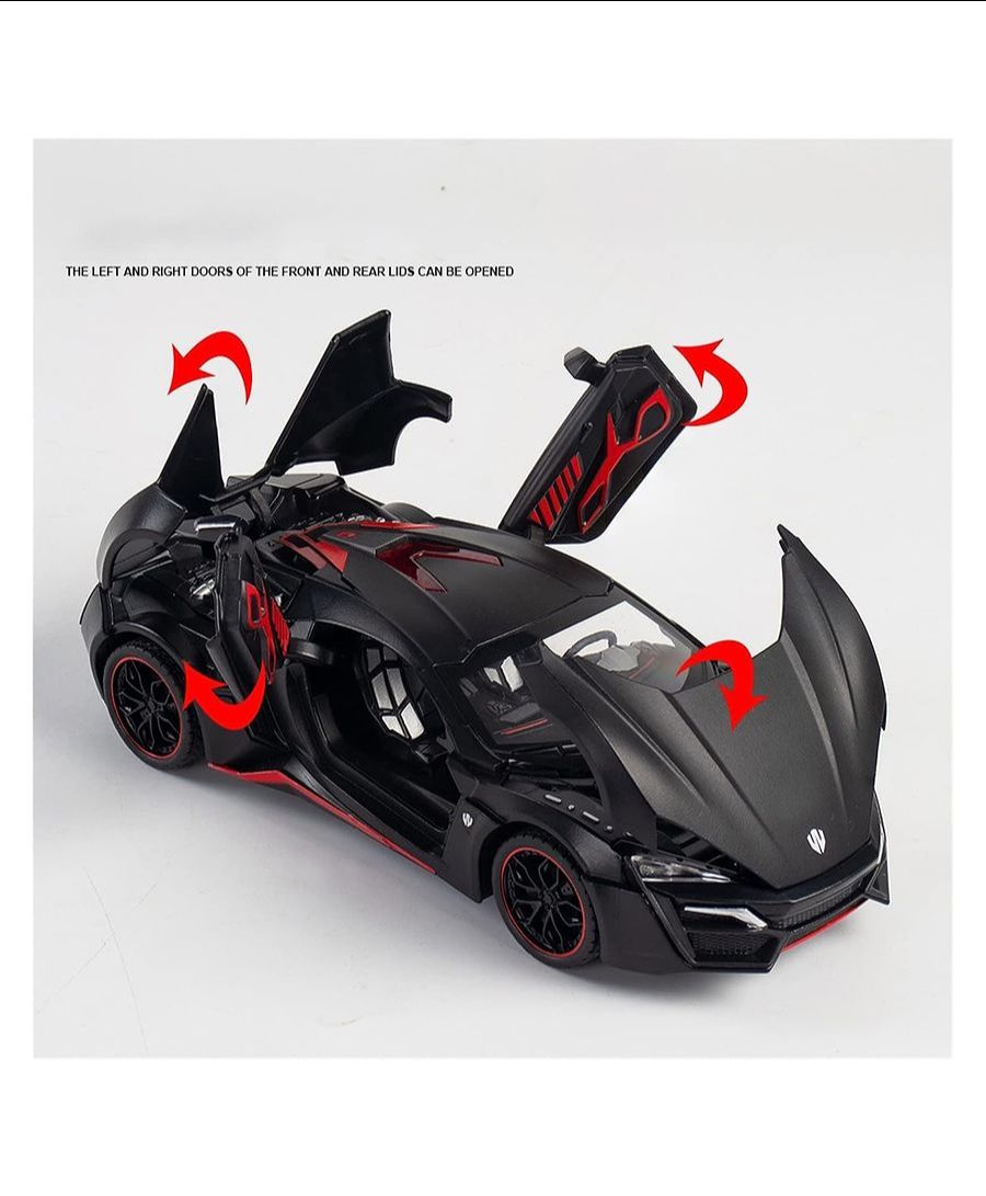 Luxury Diecast Model Car 1.24 Appolo view 6