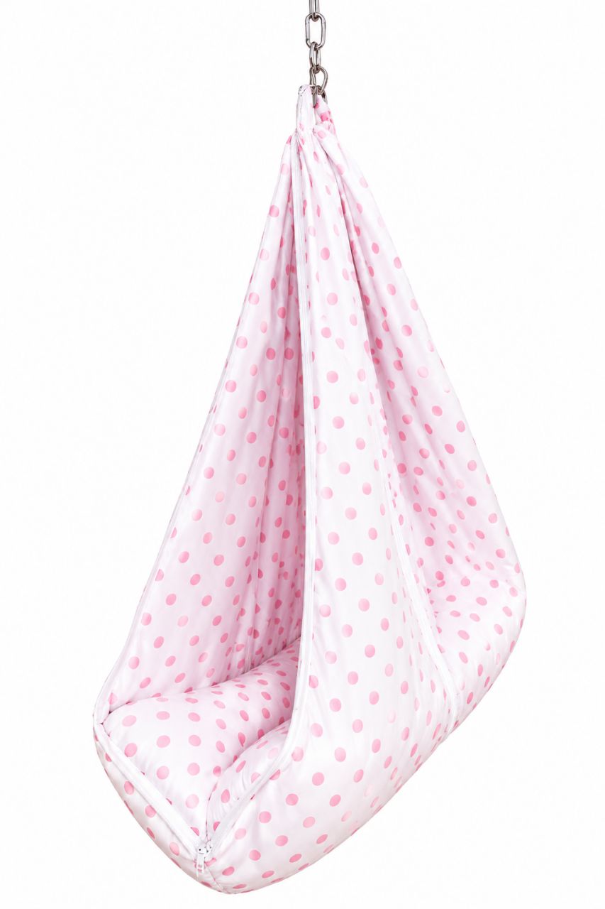 Hanging Cloth Cradle Polka Dots