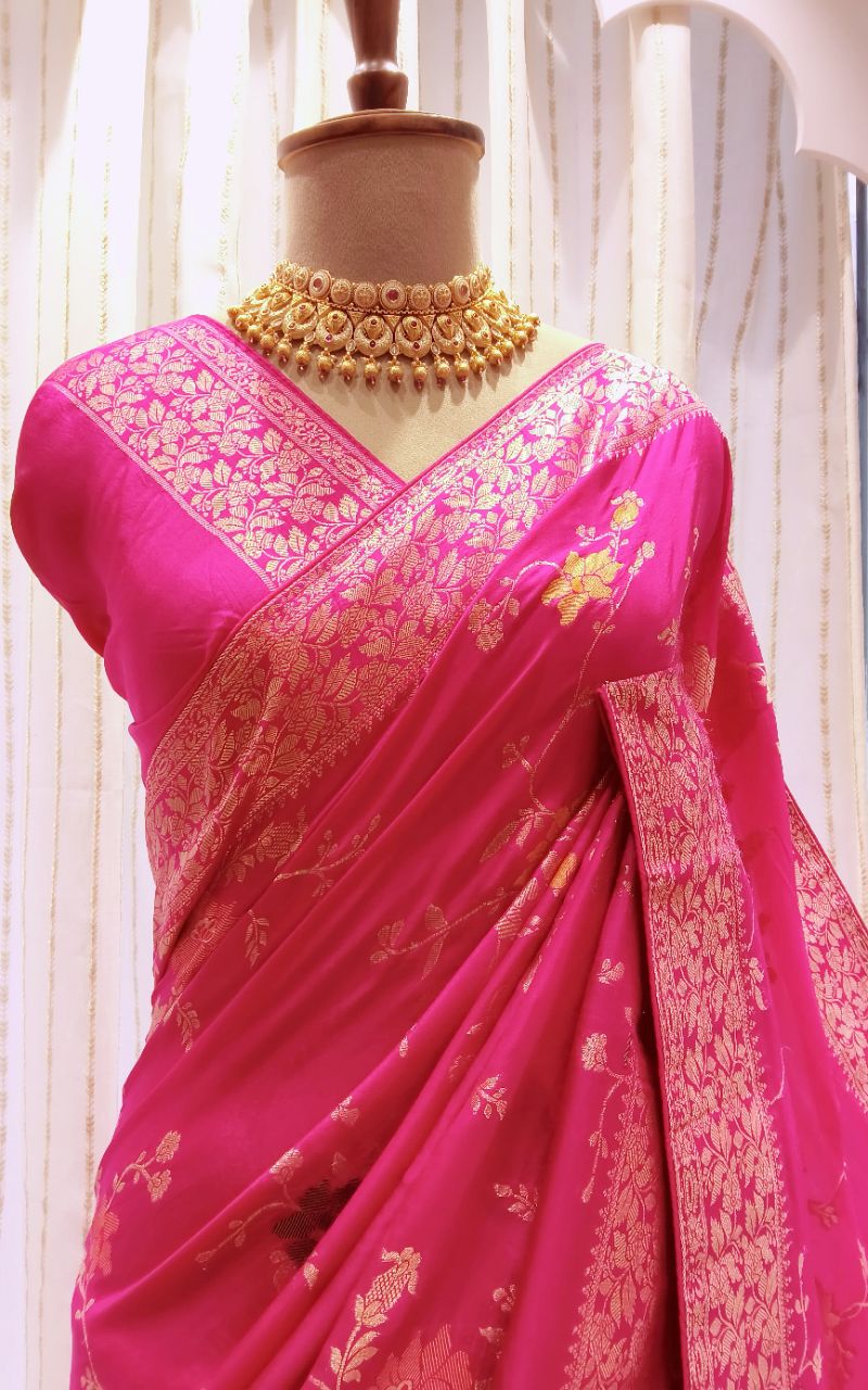 Dulha Silk Designer Saree , view 6