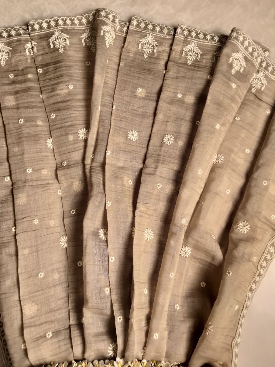 Pure Mal Chanderi Which Embroidery Suit view 5