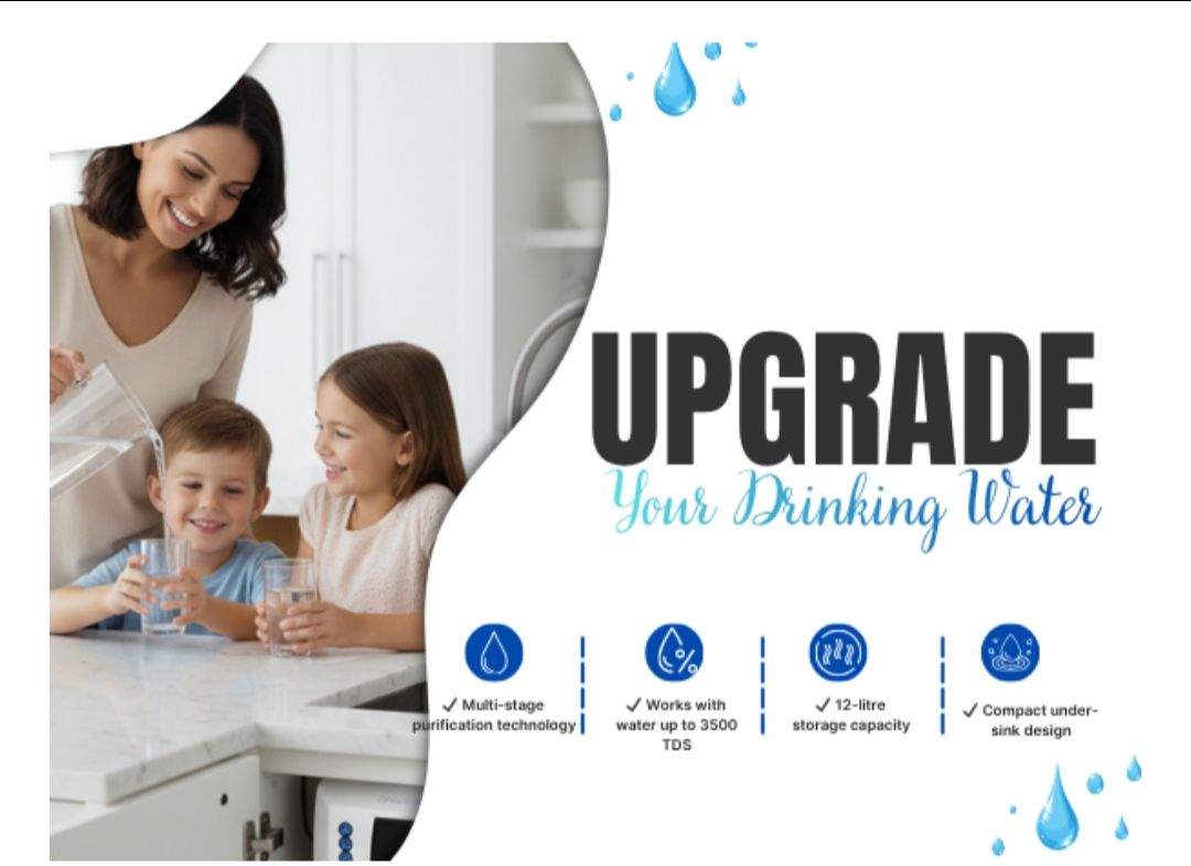 NovaStar 2X Smart Pure - UTS Under Sink Storage pressure tank 12 L RO+UF+TDS + Alkaline + Copper + Zinc Water Purifier (White) Works up to 3500 TDS view 7