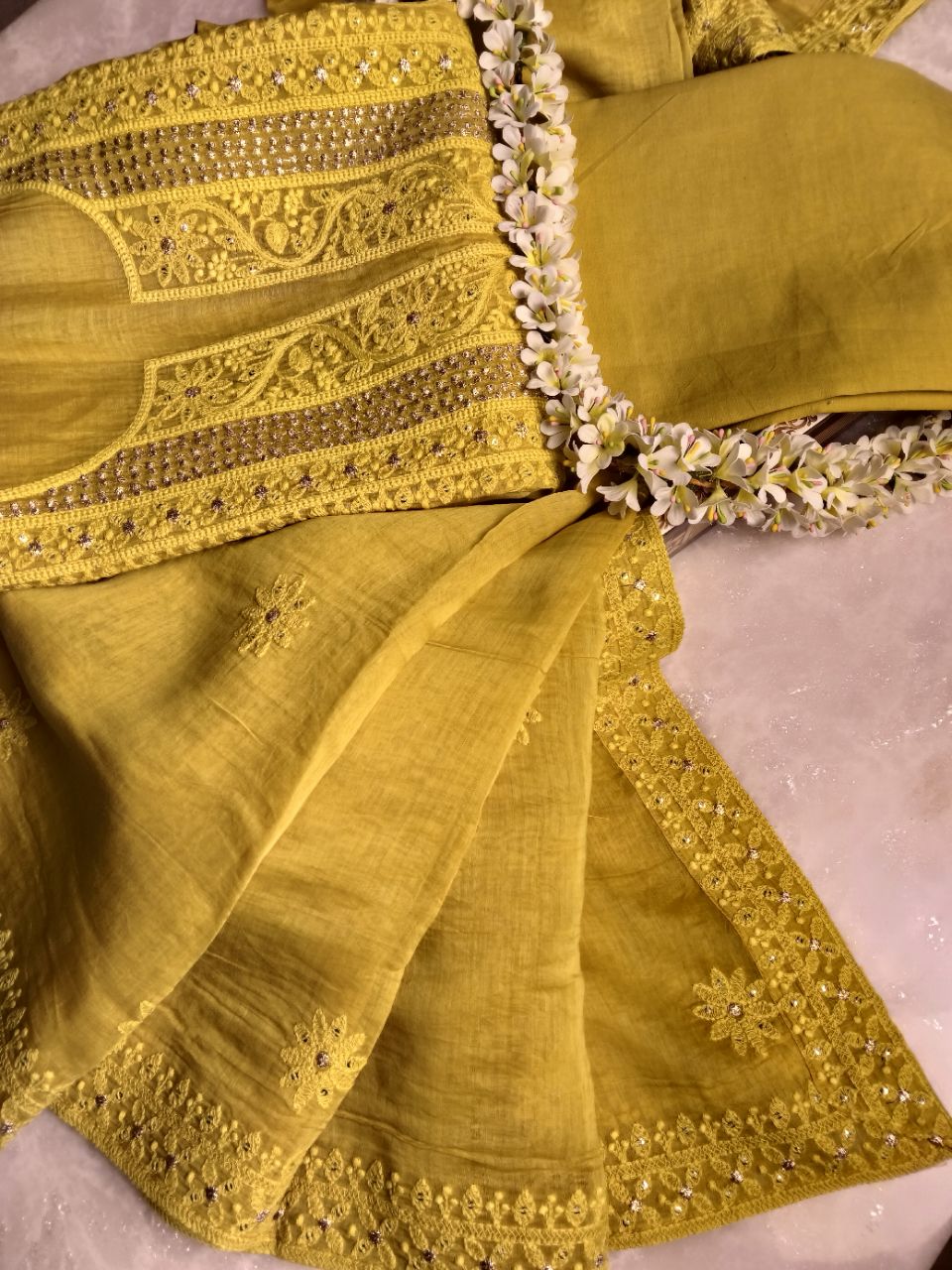Your Malchanderi With Embroidery Suit view 2