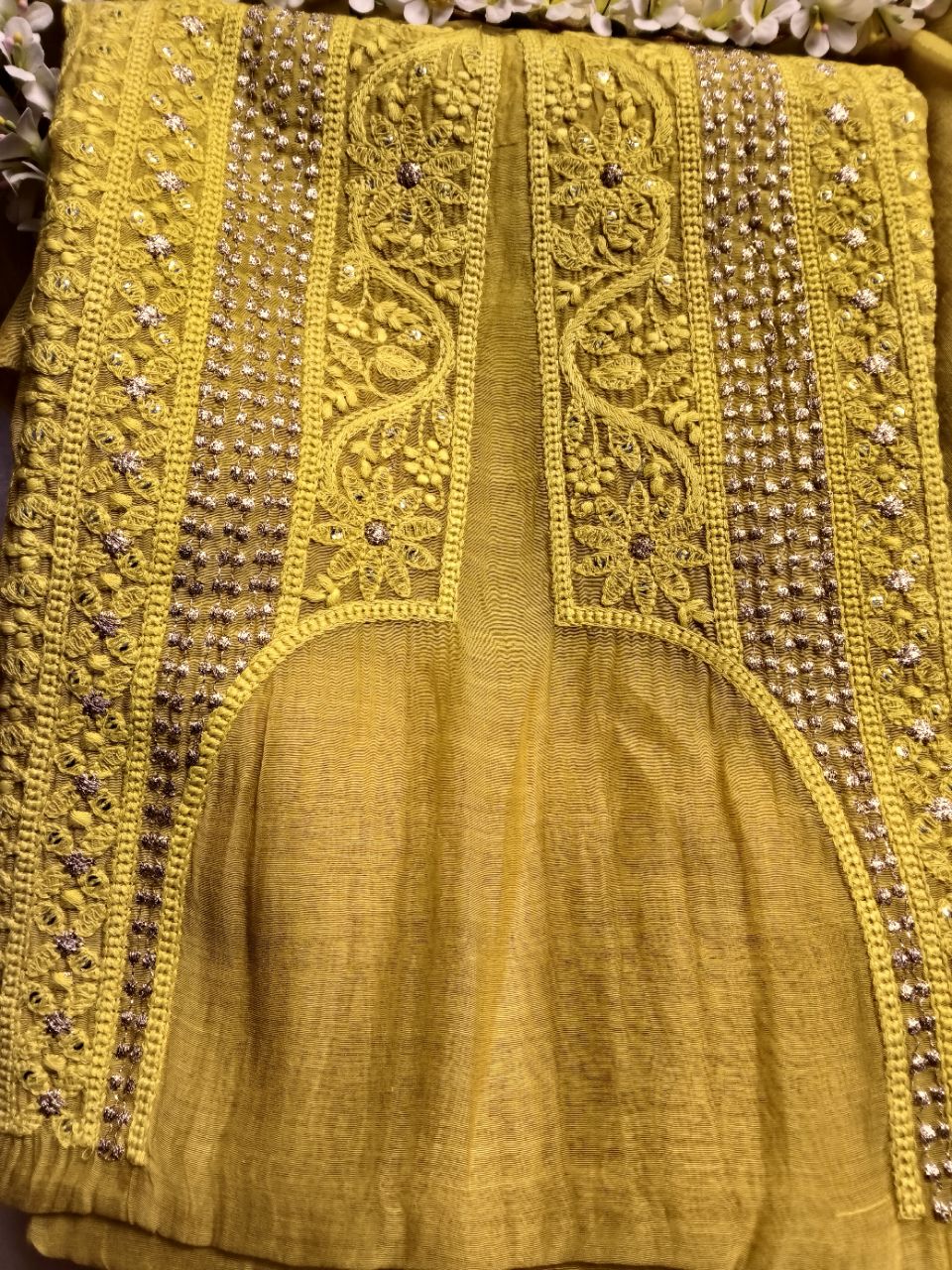 Your Malchanderi With Embroidery Suit view 6