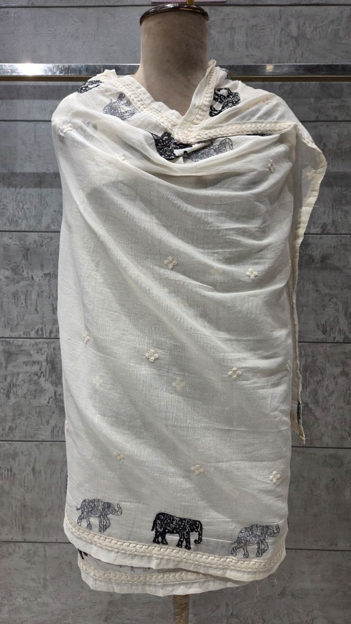 .Unstitched Suit. Fabric view 3