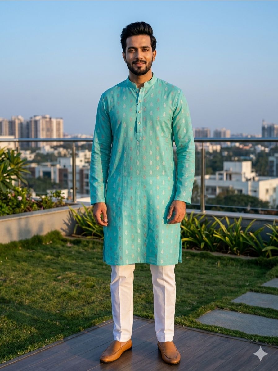 Melon Kurta view 2