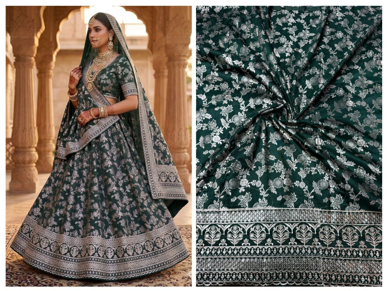 Pure Dola Silk  Fabric Available In All Colours view 5
