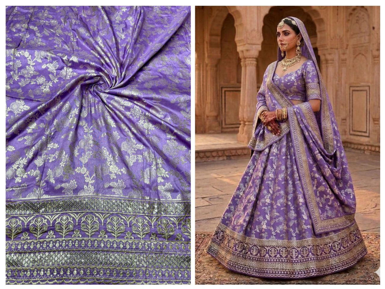Pure Dola Silk  Fabric Available In All Colours view 6