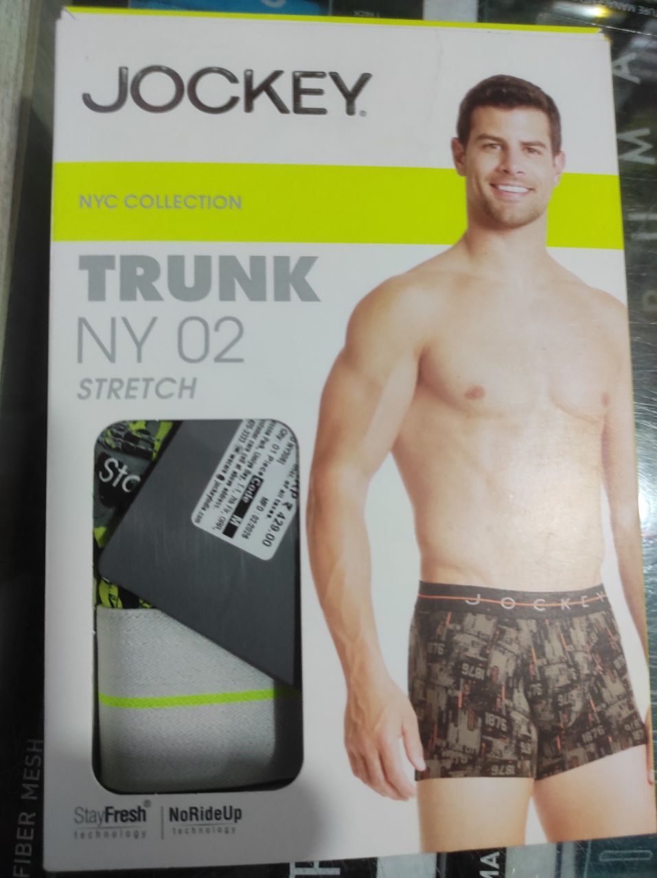 Jockey NY 02 Stretch Trunks view 2