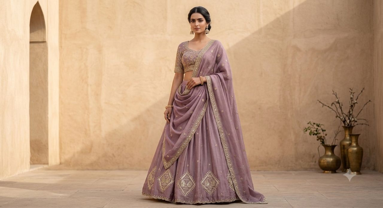 Embroidery Beautiful Lehenga view 2