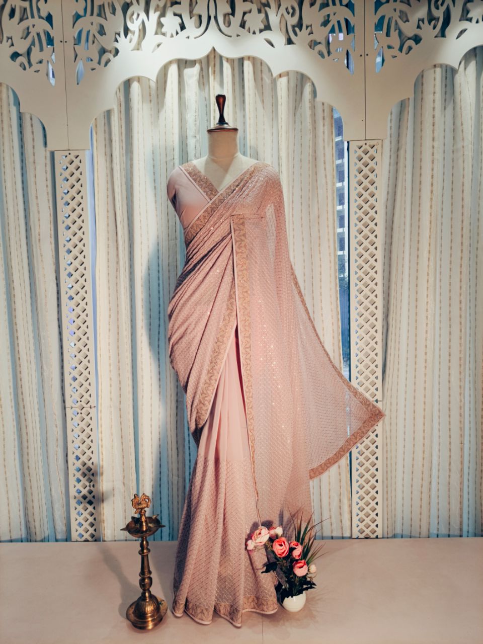 Designer Georgette Saree view 2