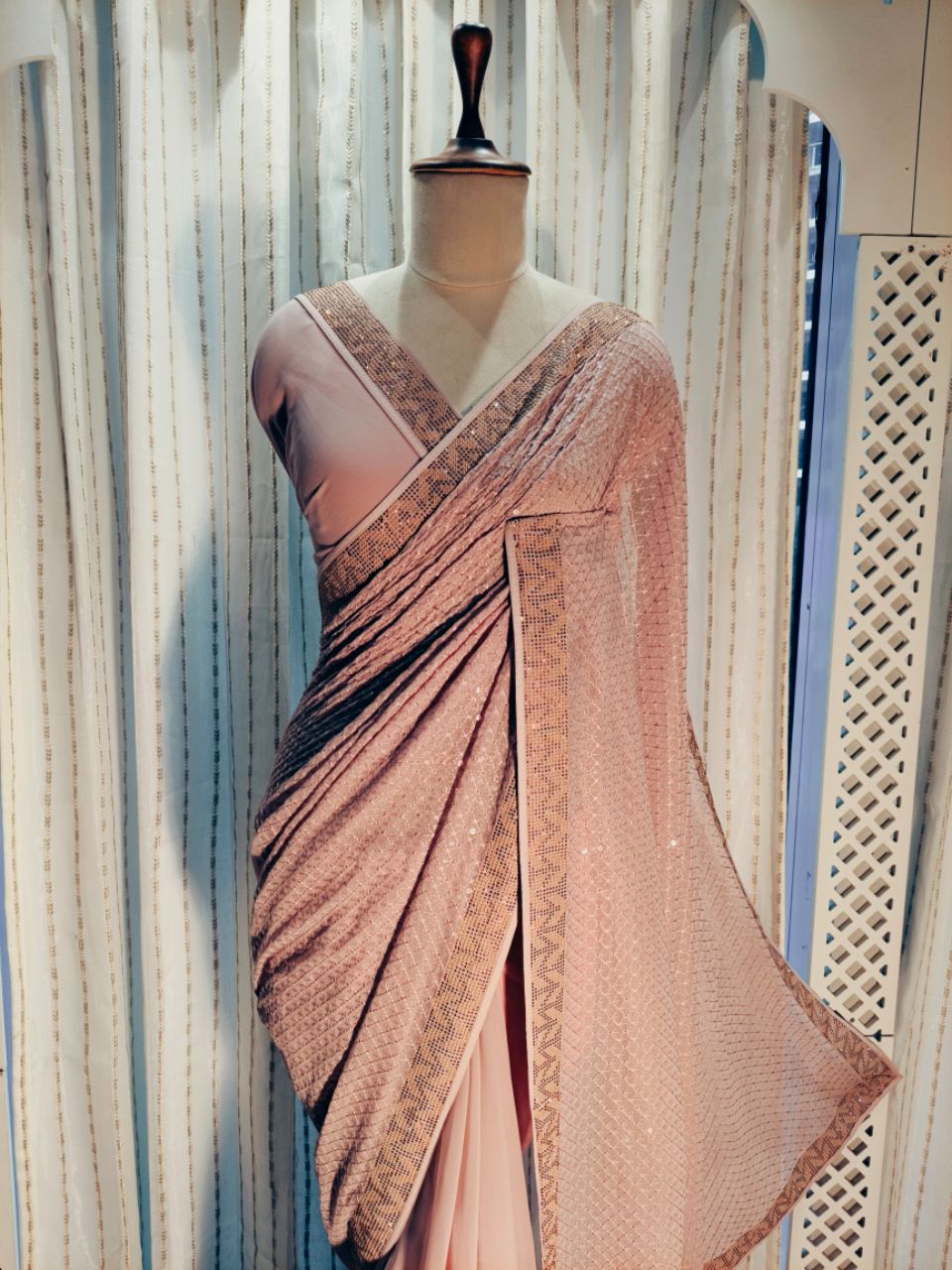 Designer Georgette Saree view 5