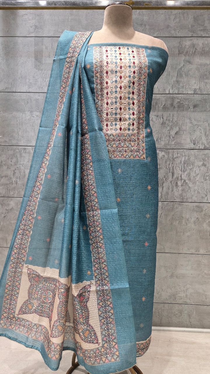 ..Unstitched. Suit Fabric view 2
