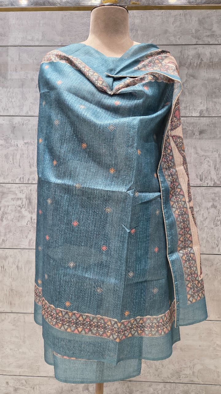..Unstitched. Suit Fabric view 3