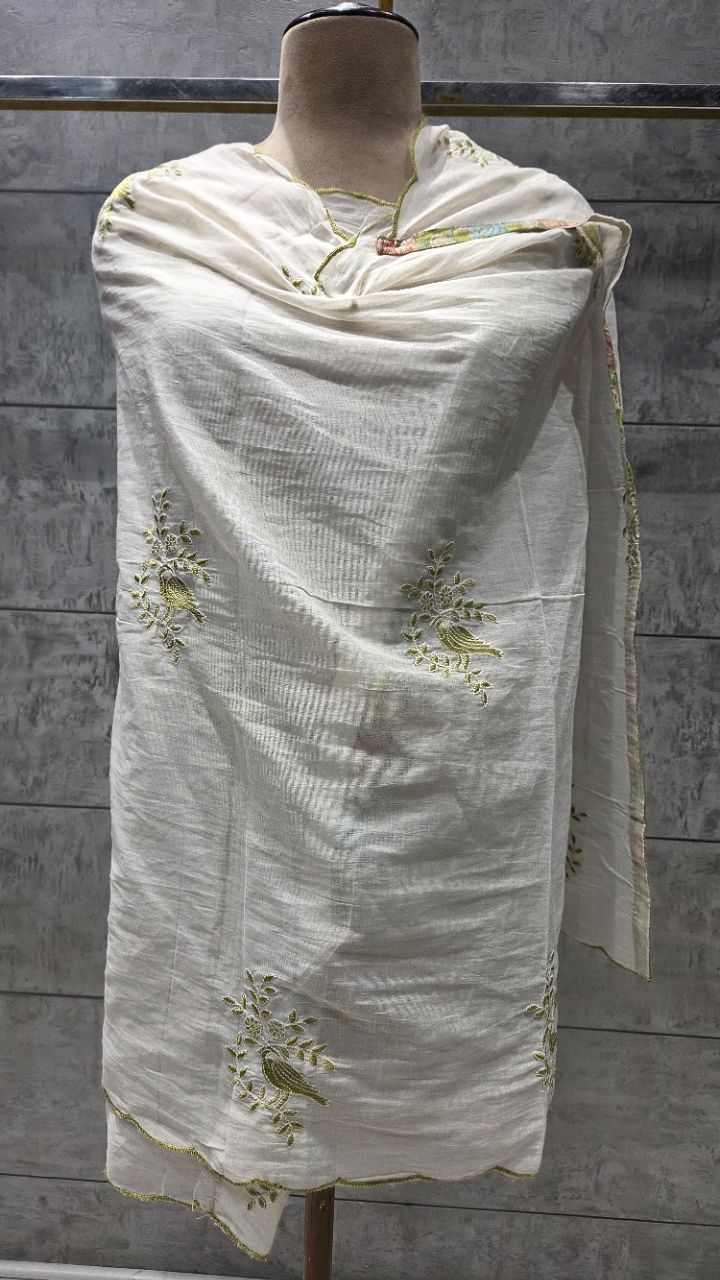 ..Unstitched.. Suit Fabric view 3