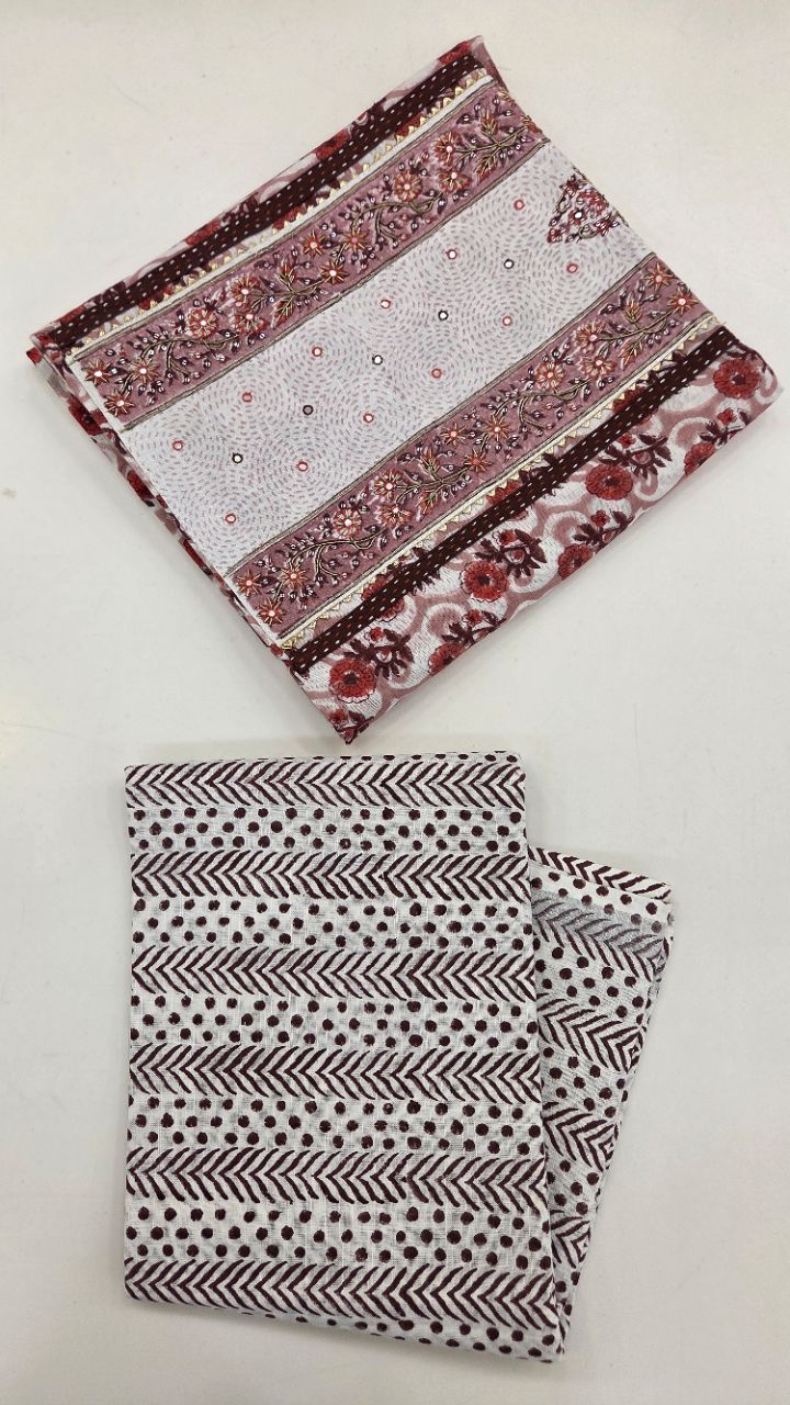 ...Unstitched. Suit Fabric view 4