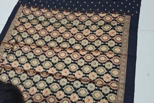 Traditional Aajrakh Sareee view 3
