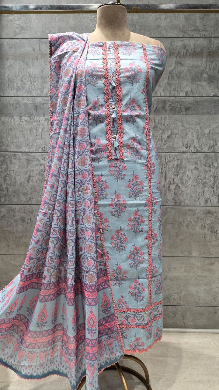 . Unstitched Suit Fabric view 2