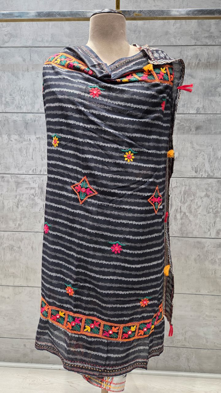 . Unstitched  .Suit Fabric view 3