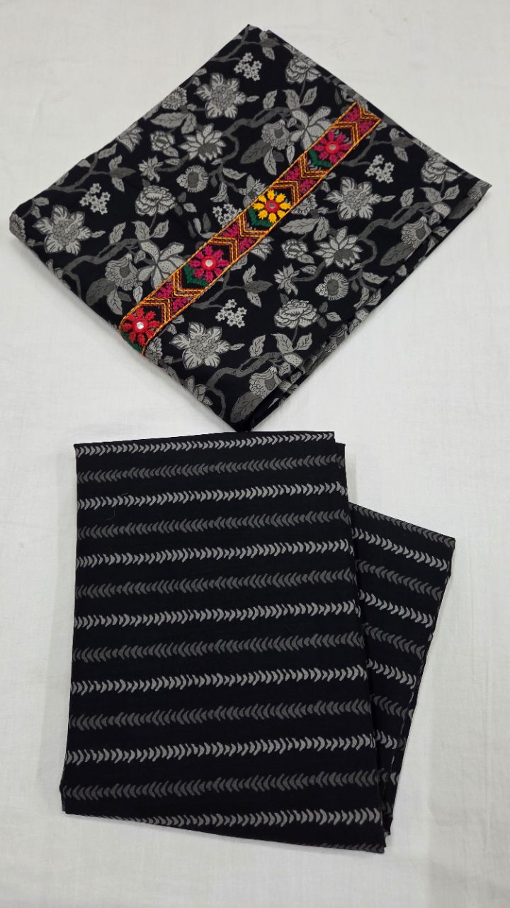 . Unstitched  .Suit Fabric view 4