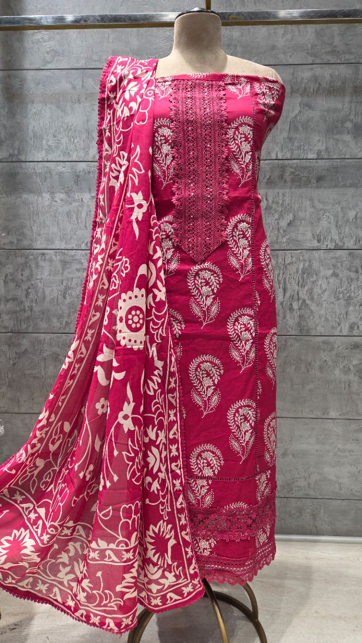 .  .Unstitched Suit Fabric view 2