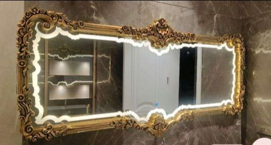 Decorative Golden Mirror view 10