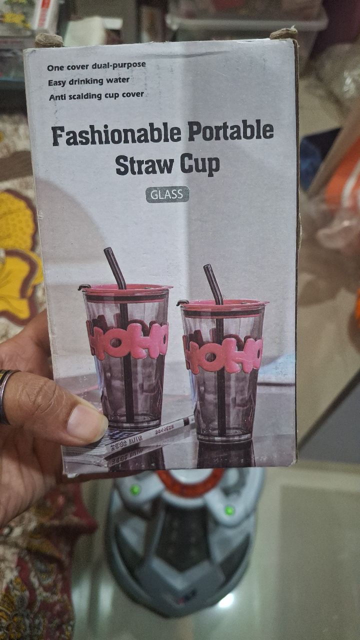 Fashionable Portable Straw Cup